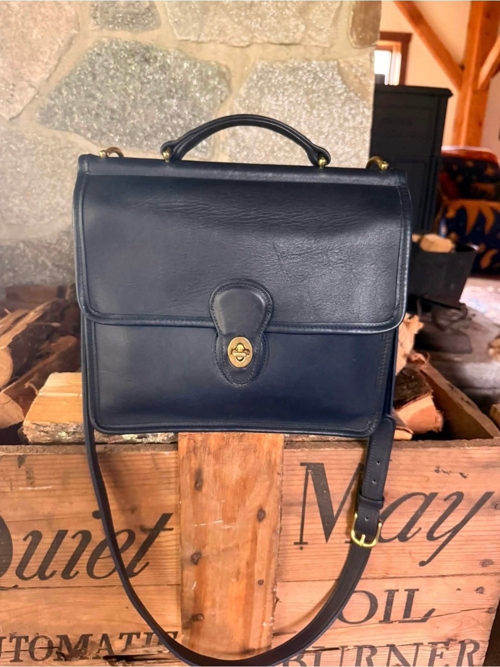 Coach Vintage Blue Willis Bag